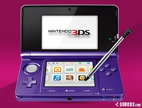 Image for New Colour Alert: Nintendo 3DS in Purple