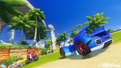 Screenshot for Sonic & All-Stars Racing Transformed (Hands-On) - click to enlarge