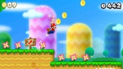 Screenshot for New Super Mario Bros. 2 (Hands-On) - click to enlarge