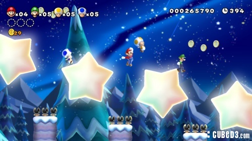 Screenshot for New Super Mario Bros. U (Hands-On) on Wii U