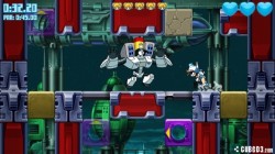 Screenshot for Mighty Switch Force! Hyper Drive Edition - click to enlarge