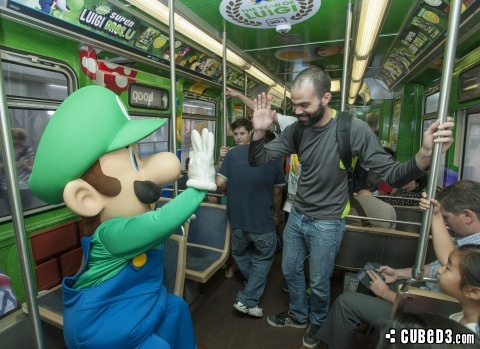 Image for All Aboard the Luigi Train as Chicago Goes Green