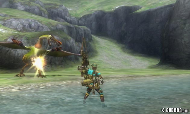 Screenshot for Monster Hunter 3 Ultimate (Hands-On) on Nintendo 3DS