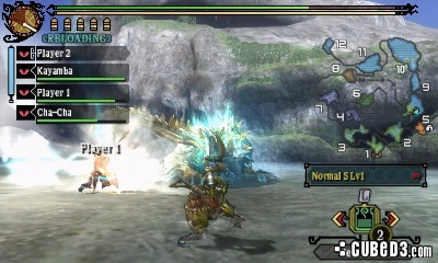 Screenshot for Monster Hunter 3 Ultimate (Hands-On) on Nintendo 3DS