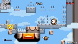 Screenshot for Mutant Mudds Deluxe - click to enlarge