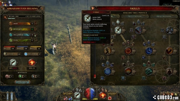 Screenshot for The Incredible Adventures of Van Helsing on PC