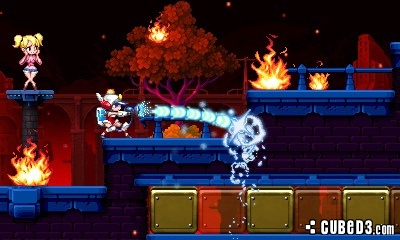 Screenshot for Mighty Switch Force! 2 on Nintendo 3DS