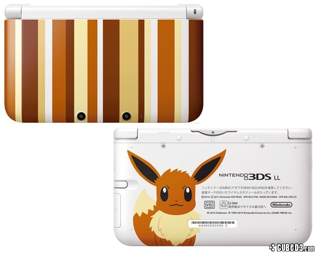 Image for A Closer Look at the Nintendo Eevee Pokémon 3DS XL Console