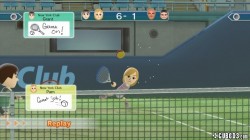 Screenshot for Wii Sports Club - Tennis - click to enlarge