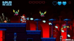 Screenshot for Mighty Switch Force! 2 - click to enlarge