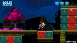 Screenshot for Mighty Switch Force! 2 - click to enlarge