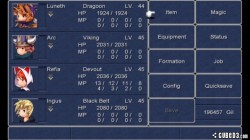 Screenshot for Final Fantasy III - click to enlarge