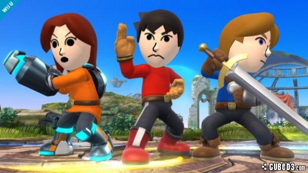 Image for Sakurai on Inclusion of Mii Characters in Smash Bros.