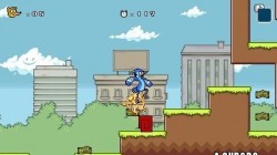 Screenshot for Regular Show: Mordecai and Rigby in 8-Bit Land - click to enlarge