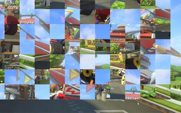 What Mario Kart 8 Course is shown?