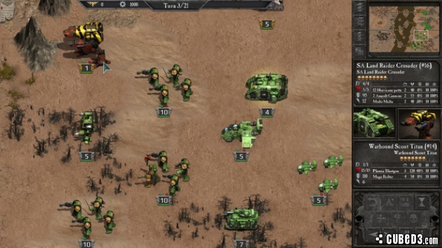 Screenshot for Warhammer 40,000: Armageddon on PC