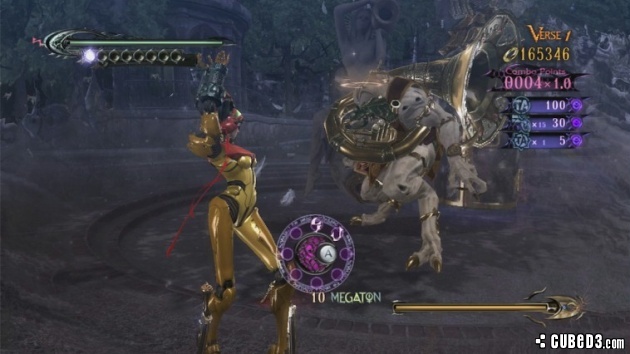 Screenshot for Bayonetta on Wii U