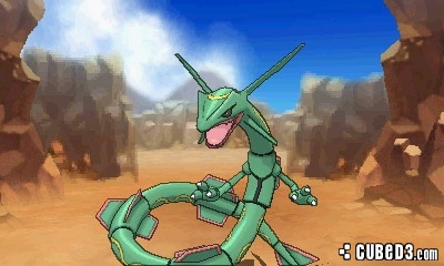 Image for Mega Rayquaza Slithers into Battle in Pokémon