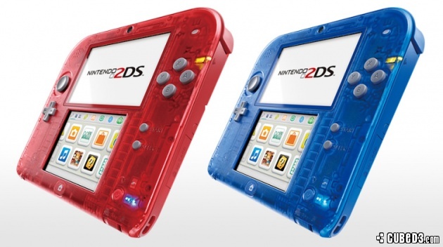 Image for New Transparent 2DS Consoles for the US