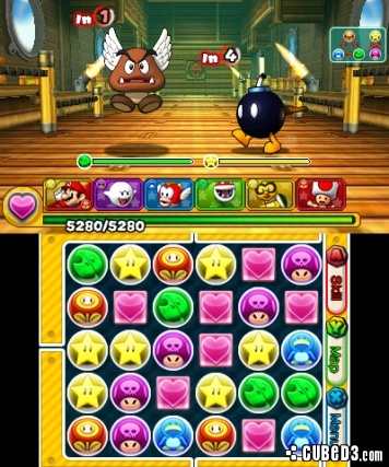 Screenshot for Puzzle & Dragons Z + Puzzle & Dragons: Super Mario Bros. Edition on Nintendo 3DS