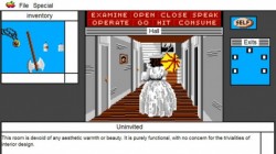 Screenshot for Uninvited: MacVenture Series - click to enlarge