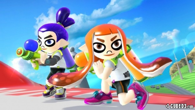 Image for Lucas, Miiverse Stage, Splatoon Outfits for Smash Bros. on 14th June