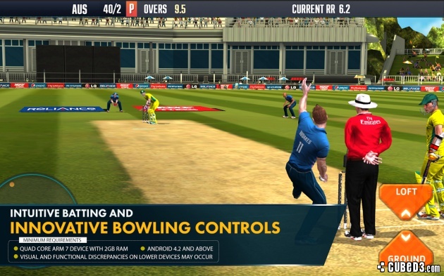 Screenshot for ICC Pro Cricket 2015 on PC
