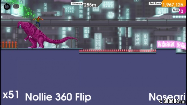 Screenshot for OlliOlli on PC