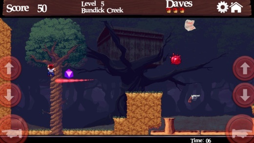 Screenshot for Dangerous Dave in the Deserted Pirate's Hideout on iOS