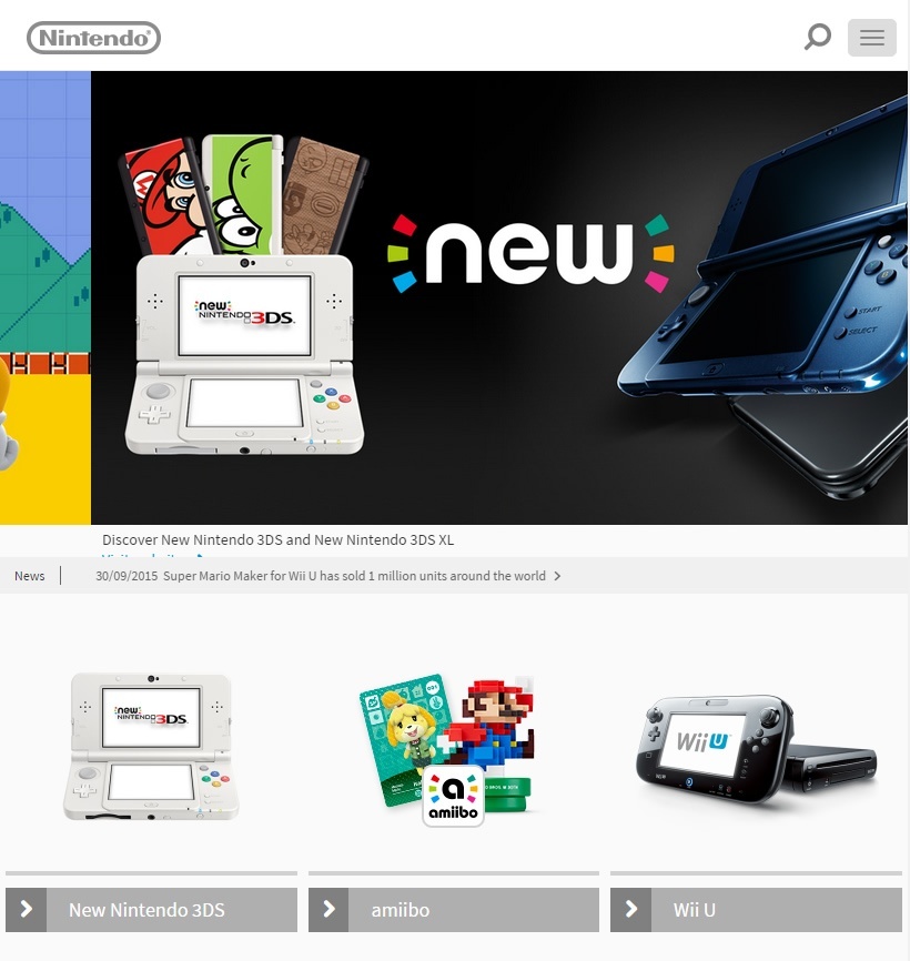 Image for Nintendo UK Website Gets Fresh New Look