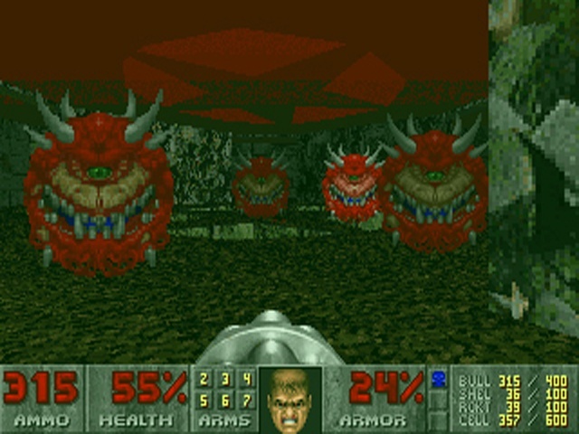 Screenshot for Doom (1993) on PC