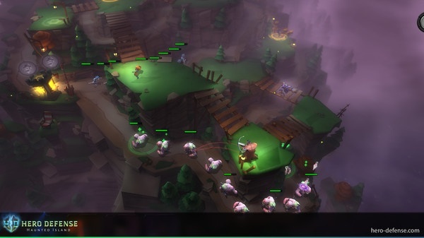 Screenshot for Hero Defense: Haunted Island on PC