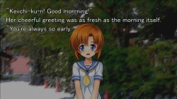 Screenshot for Higurashi When They Cry - Ch.1 Onikakushi  - click to enlarge