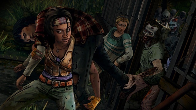 Screenshot for The Walking Dead: Michonne - Episode 2: Give No Shelter on PlayStation 4