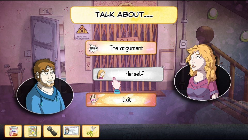 Screenshot for Demetrios: The Big Cynical Adventure on PS Vita