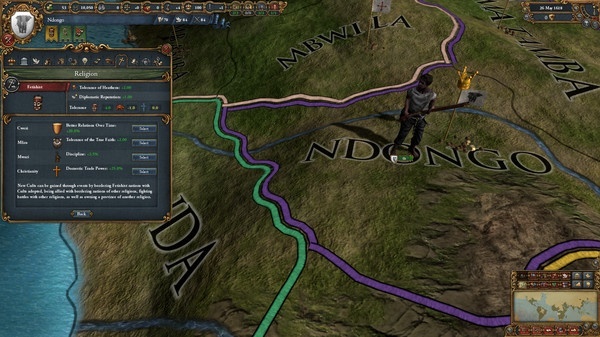 Screenshot for Europa Universalis IV: Rights of Man on PC