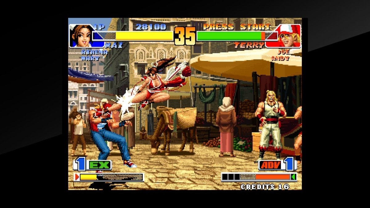 Screenshot for ACA NeoGeo: The King of Fighters '98 on Nintendo Switch