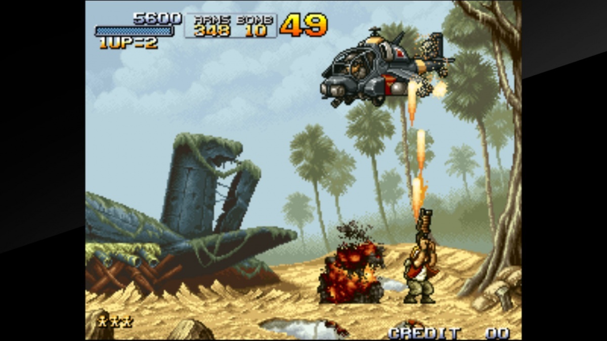 Screenshot for ACA NeoGeo: Metal Slug on Nintendo Switch