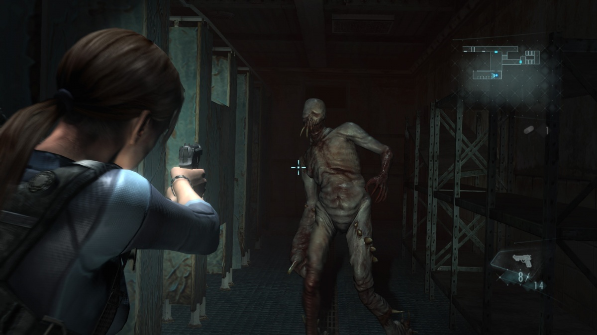 Screenshot for Resident Evil: Revelations on PlayStation 4