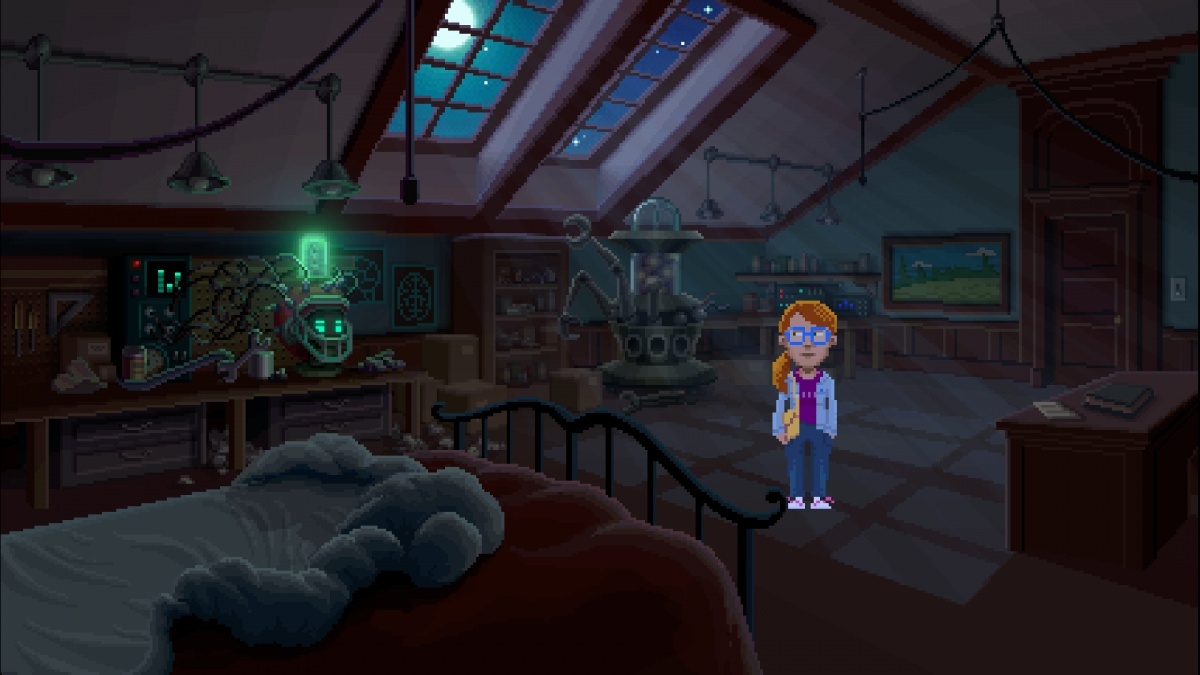 Screenshot for Thimbleweed Park on PC