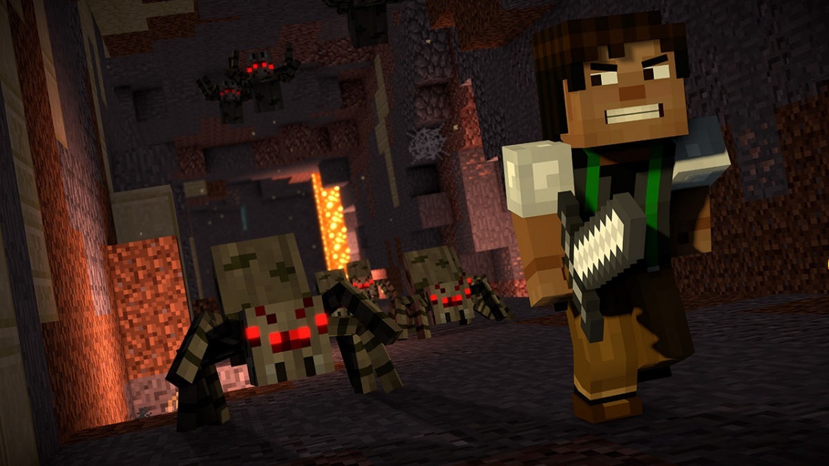 Screenshot for Minecraft: Story Mode Season Two - Episode 1: Hero in Residence on Xbox One