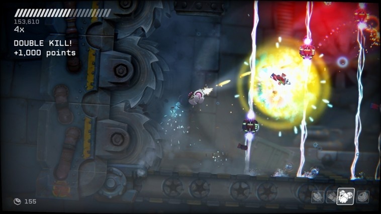 Screenshot for RIVE: Ultimate Edition on Nintendo Switch