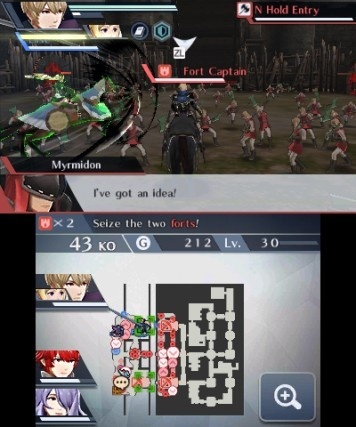 Screenshot for Fire Emblem Warriors on Nintendo 3DS