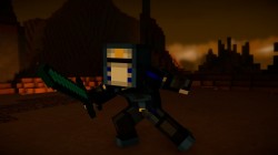 Screenshot for Minecraft: Story Mode Season Two - Episode 4: Below the Bedrock - click to enlarge