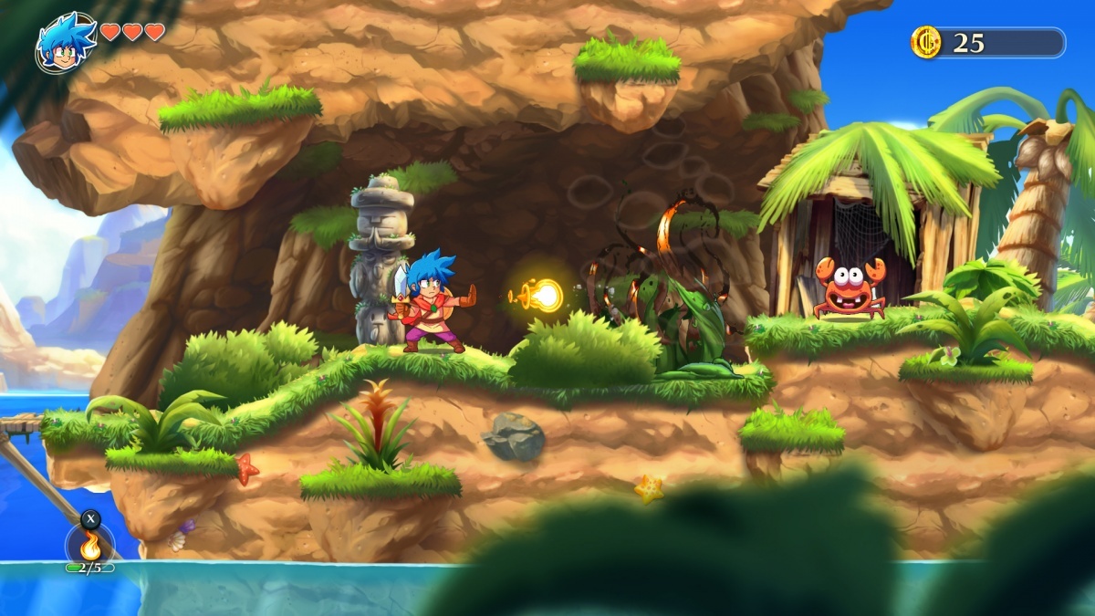 Screenshot for Monster Boy and the Cursed Kingdom on Nintendo Switch