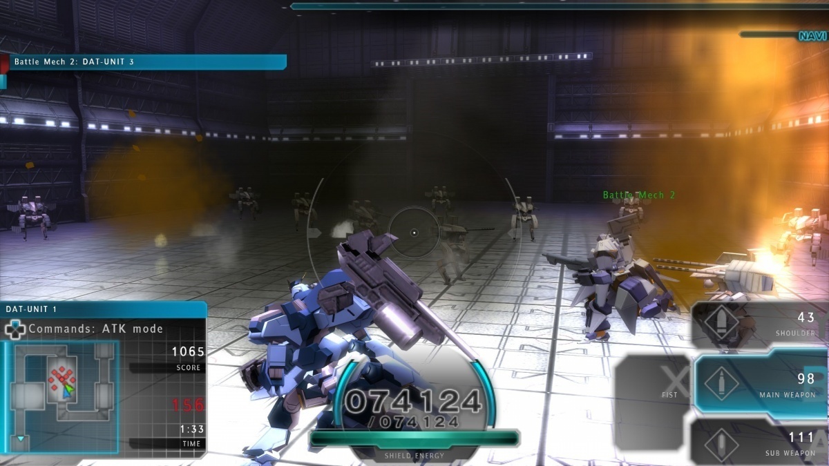 Screenshot for Assault Gunners HD Edition on PC