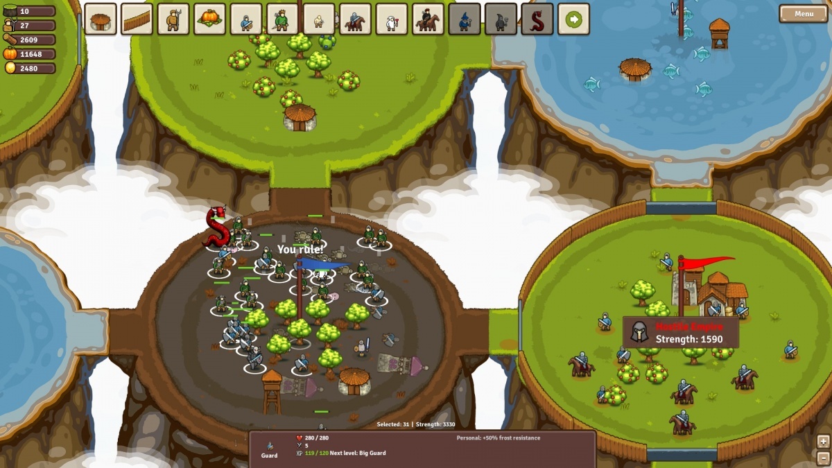 Screenshot for Circle Empires on PC