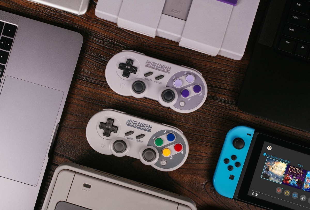 Image for Tech Up! 8Bitdo SF30 Pro Bluetooth Gamepad Review