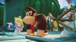 Screenshot for Mario + Rabbids: Kingdom Battle - Donkey Kong Adventure - click to enlarge