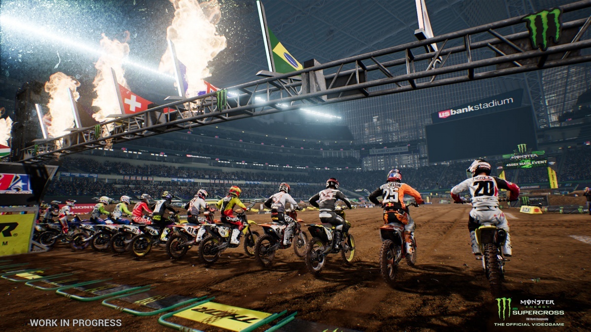 Screenshot for Monster Energy Supercross - The Official Videogame on PlayStation 4